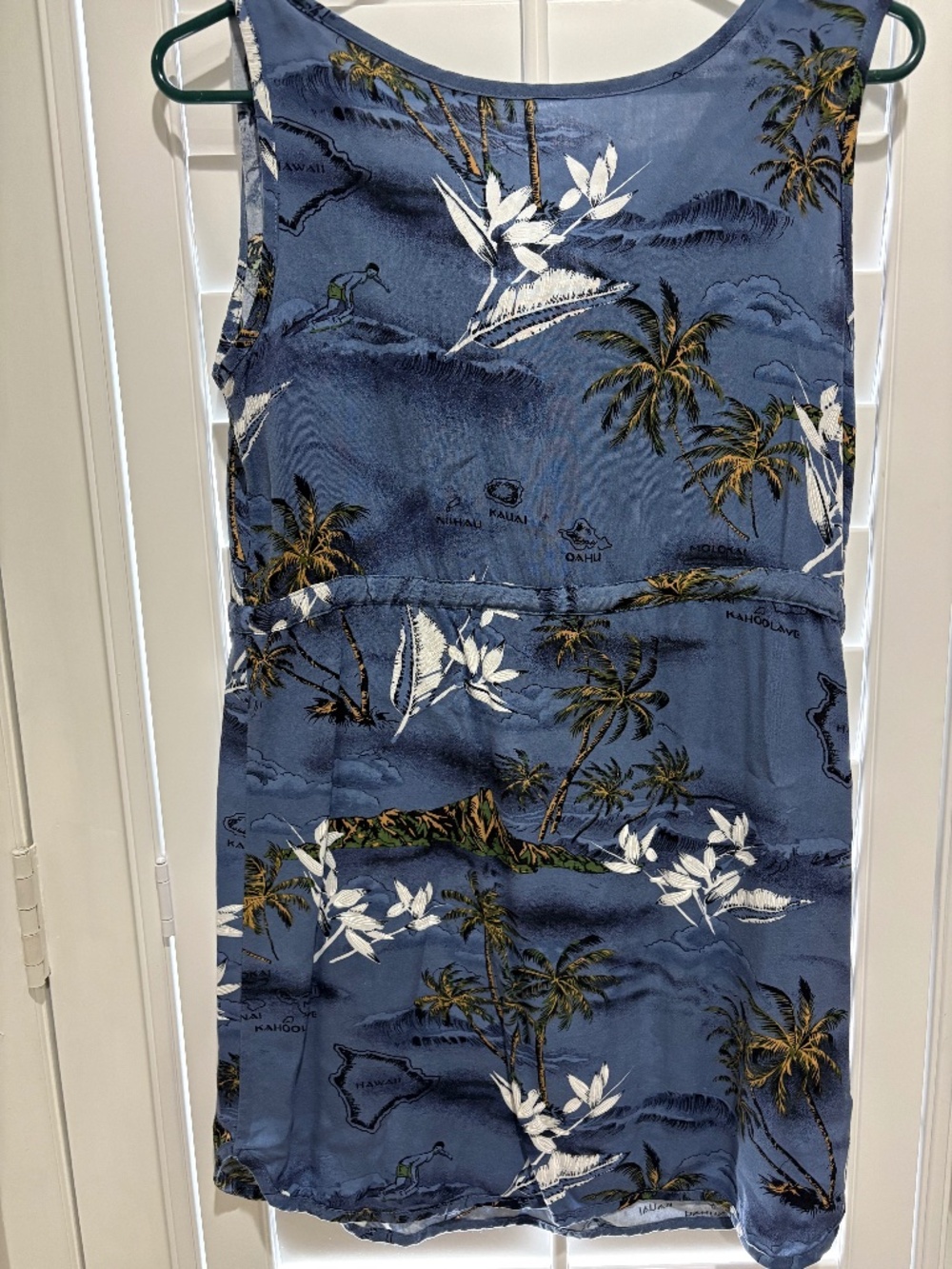 Hawaiian dress/swim cover-up